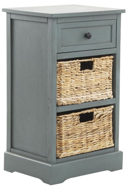 Deco Marche Teal Side Table-0