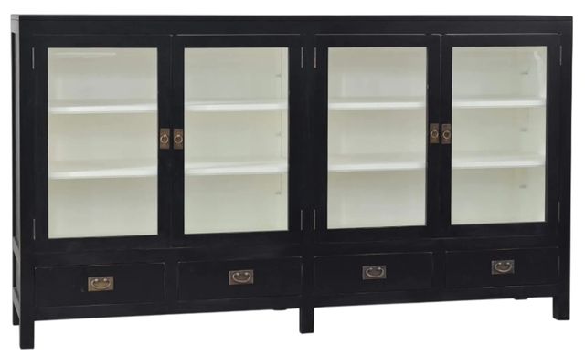 Bramble Customizable Kagu 4-Door Sideboard-0