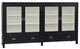 Bramble Customizable Kagu 4-Door Sideboard-0