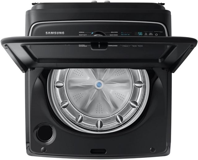 Samsung Brushed Black Laundry Pair-4