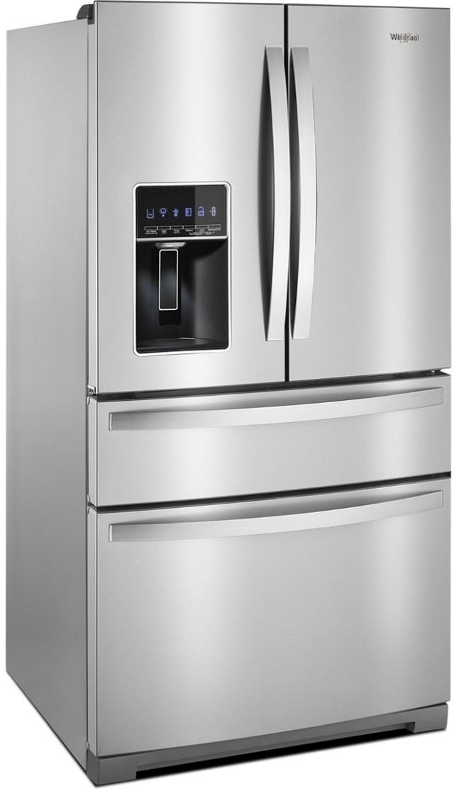 Whirlpool® 36 in. 26.0 Cu. Ft. Fingerprint Resistant Stainless Steel French Door Refrigerator-1