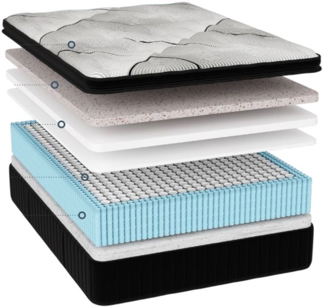 Englander® Supreme Amesbury 15.5" Wrapped Coil Ultra Plush Pillow Top Twin XL Mattress-2