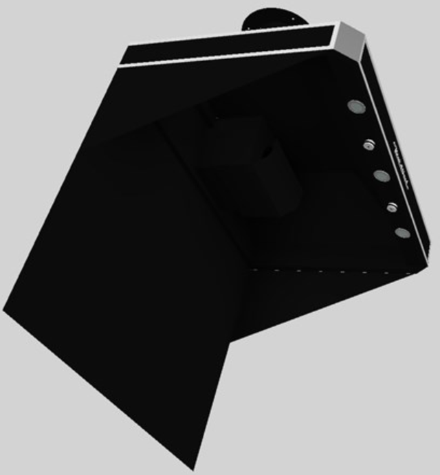 Vent-A-Hood® A Series 42" Black Retro Style Wall Mounted Range Hood-3