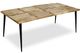 StyleCraft Brown Coffee Table with Black Base-0