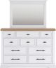 Signature Design by Ashley® Ashbryn 3-Piece White/Natural Queen Panel Bed Set-2