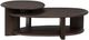 Magnussen Home® Upton Coffee Bean Brown Shaped Cocktail Table-2