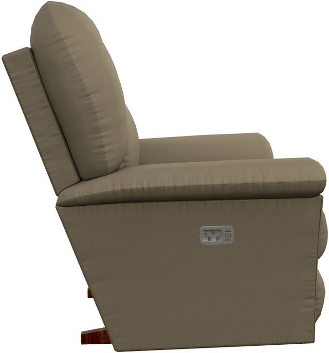La-Z-Boy® Jasper Sage Power Rocking Recliner with Headrest-2