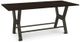 Amisco Customizable Parade 36" Birch Veneer Long Counter Height Table-0