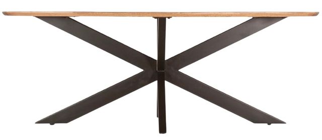 Home Trends & Design Rapallo Natural Dining Table-2