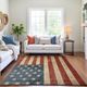 Dalyn™ Rug Company Americana AM1 Red 5'x8' Area Rug-5