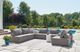 Signature Design by Ashley® Bree Zee 8-Piece Brown Fabric Outdoor Sectional-2