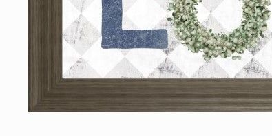Classy Art Love with Eucalyptus Wreath I by Marla Rae Wall Art-1