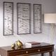 Olliix by Madison Park Signature Gold Set of 3 Clement Metal Wall Decor-1