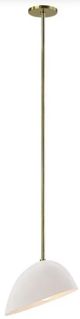 Renwil® Corio Gloss Glazed Off-White Pendant Light-1