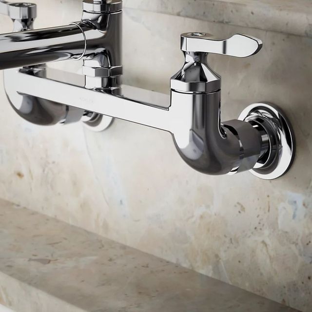 KOHLER® Clearwater® Polished Chrome Kitchen Sink Faucet-3
