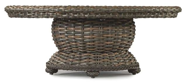 Lane Venture® South Hampton Tuscan Brown Oval Cocktail Table-1