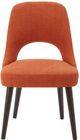 Olliix by INK+IVY Orange/Dark Brown Set of 2 Nola Dining Chairs-0
