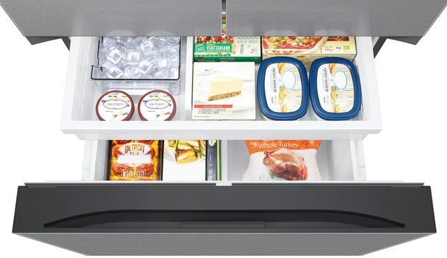 Samsung Bespoke AI 36" 31.5 Cu. Ft. Fingerprint Resistant Stainless Steel French Door Refrigerator with Auto Ice Maker-3