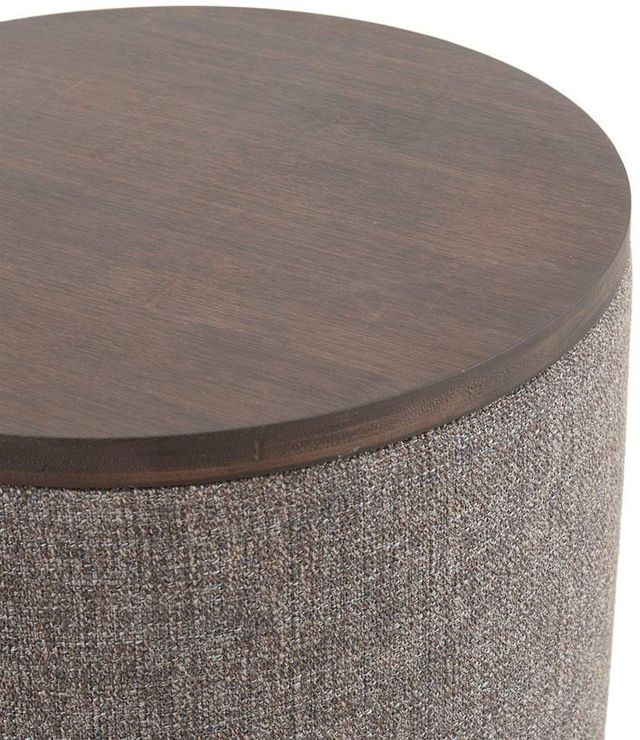 Olliix by INK+IVY Marta Grey Storage Round Ottoman-1