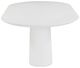 TOV Furniture Nara Pure White Indoor/Outdoor Dining Table-5