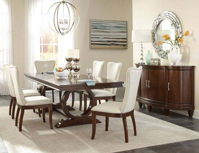 Homelegance® Oratorio White Side Chair-1