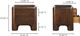 Moe's Home Collection Rowan Dark Brown Nightstand-3