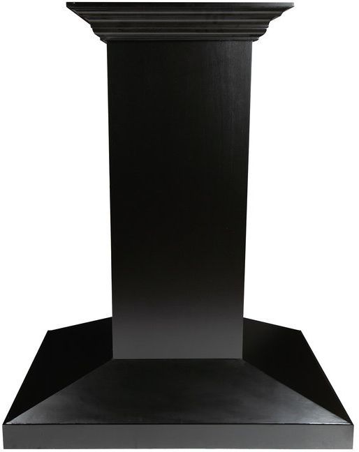 ZLINE Designer Series 30" Black Island Mount Range Hood-0