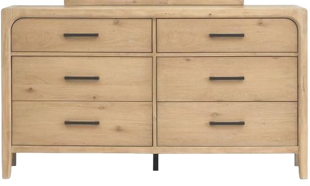 Magnussen Home® Somerset Butternut Double Drawer Dresser-2