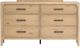 Magnussen Home® Somerset Butternut Double Drawer Dresser-2