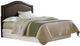 Standard Furniture Simplicity Brown Camel Back Upholstered Bed-0