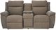 La-Z-Boy® Joel Cocoa Power Reclining Loveseat with Console and Headrest-1