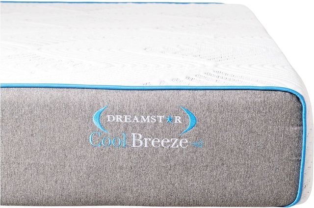 Dreamstar Bedding Luxury Collection Cool Breeze 10.5" Gel Memory Foam Medium Plush Tight Top California King Mattress in a Box-3
