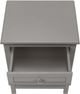 Monarch Specialties Inc. Dark Grey Veneer 2-Tier Storage End Table-2