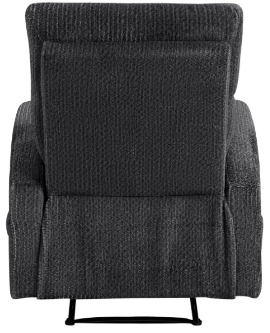 Homelegance® Allen Dark Gray Manual Reclining Chair-4