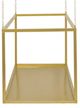 A & B Home Gold Rectangular 28" Iron Stand with Chains-2