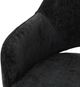 Primo™ International 3398 2-Piece Black Upholstered Armless Accent Dining Chair Set-3