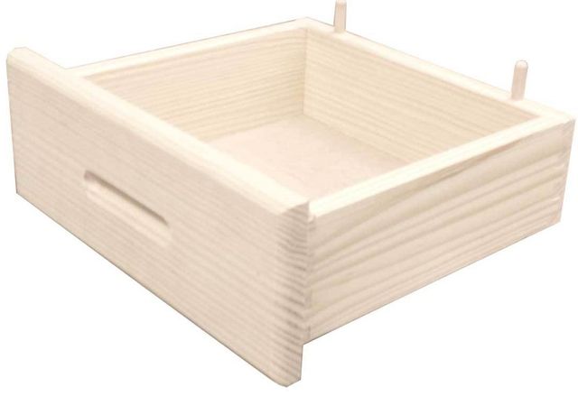 Crate Designs™ Furniture Unfinished Night Table Drawer-0