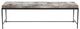 Classic Home Achen Hide Sparrow Gray Bench-2