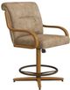 Chromcraft™ Customizable Denton Counter Chair with Metal Footrest-0