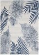 KAS Rugs Stella Ivory/Navy Fauna 5'x8' Area Rug-0