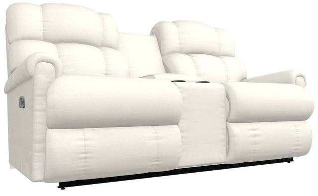 La-Z-Boy® Pinnacle Shell Power Wall Reclining Loveseat with Console, Headrest, and Lumbar-0