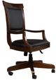 Liberty Furniture Brayton Manor Black/Cognac Junior Executive Desk Chair-1