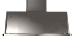 Ilve® Majestic II Series 48" Stainless Steel Wall Mounted Chimney Style Range Hood