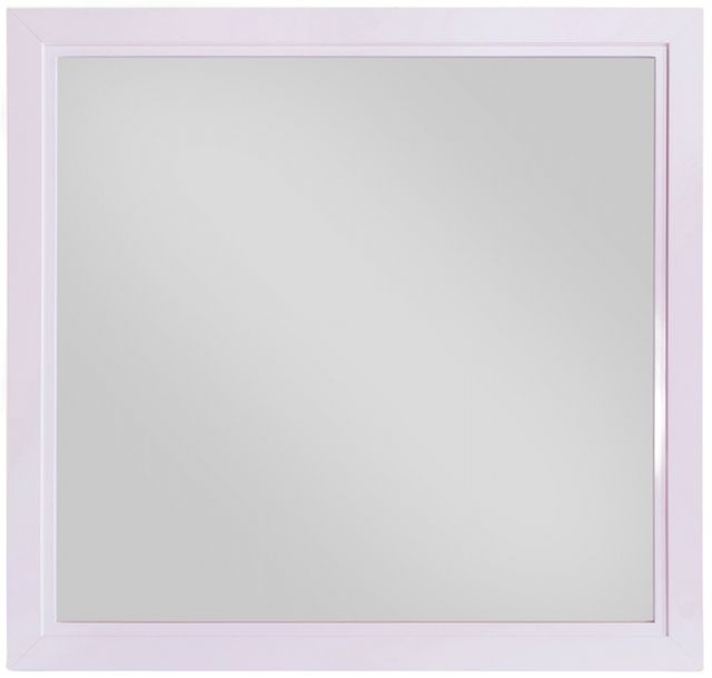 Meridian Furniture Bowtie Light Pink Mirror-0