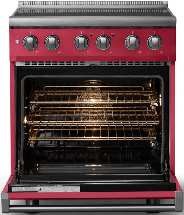 Viking® 5 Series 30" Valentine Pro Style Induction Range with Polished Chrome Trim-1