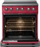 Viking® 5 Series 30" Valentine Pro Style Induction Range with Polished Chrome Trim-1