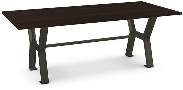 Amisco Customizable Parade 31" Birch Veneer Long Table-0