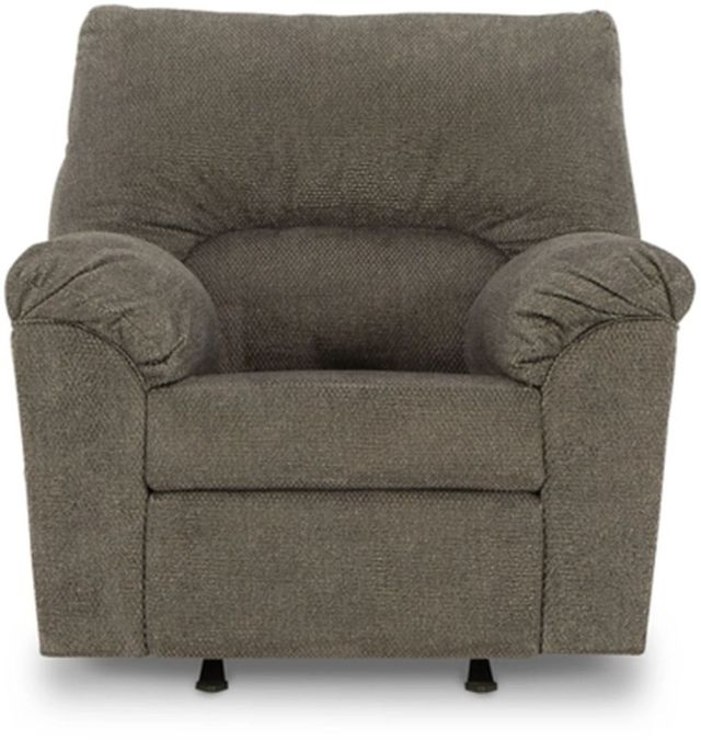 Signature Design by Ashley® Norlou Flannel Recliner-2