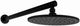 ZLINE Autograph Edition El Dorado Matte Black Rainfall Shower Faucet-1