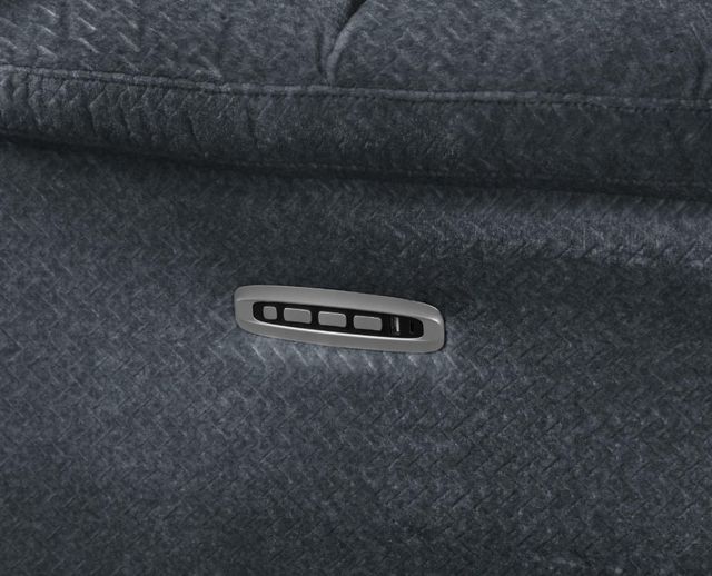 Corinthian Furniture Baker Indigo Power Recliner with Power Headrest and Lumbar-2